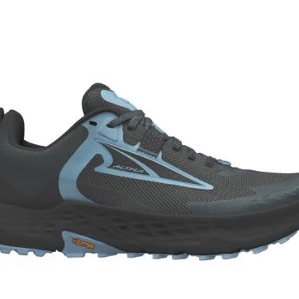 Altra Women's Gray and Light Blue Trail Running Shoes